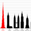 Projected height of burj dubai2